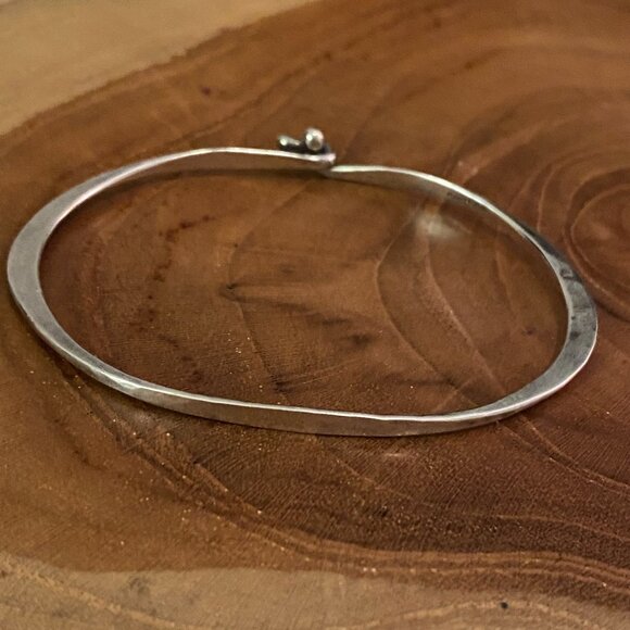 James Avery Hammered Hook-On Bracelet, Sterling Silver - Picture 4 of 5